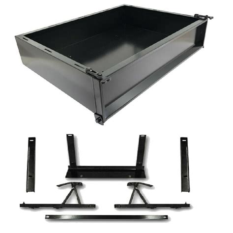 GTW Golf Cart Steel Cargo Box Kit for Yamaha 